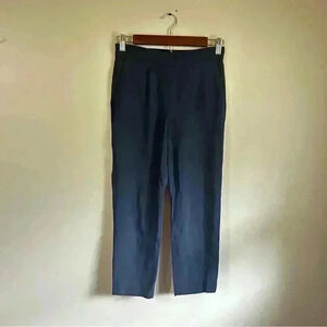 BABATON Navy Blue Wide Leg Trousers Womens Size 0 Dress Pants Office